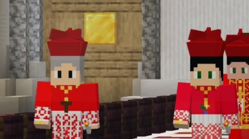Versão fictícia da Igreja Católica no Minecraft, com papa e cardeais digitais, é denunciada pela Arquidiocese por apropriação indevida
