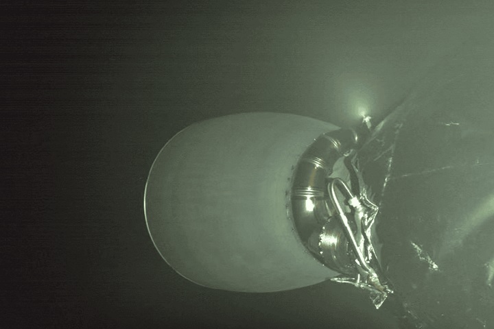 A missão foi considerada parcialmente bem-sucedida: a cápsula reentrou na atmosfera e retomou a comunicação após um apagão usual, mas perdeu contato pouco antes do pouso. 