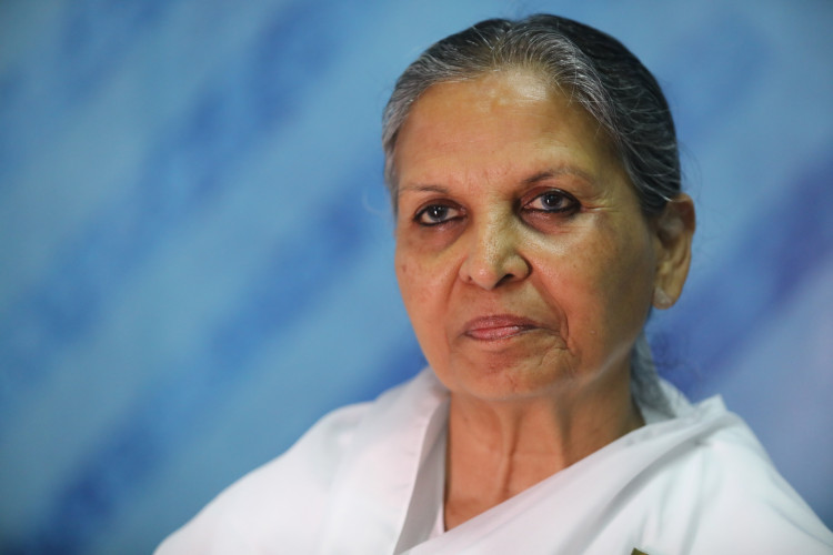 Gita Patel em entrevista para o jornal 