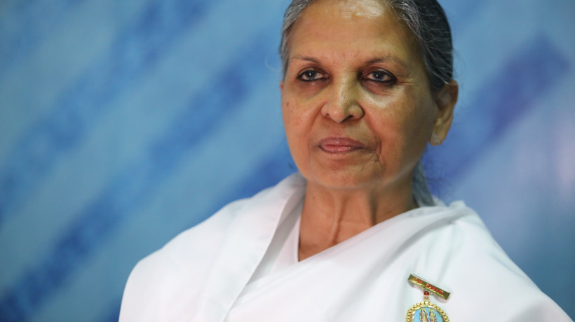 Gita Patel esteve no Grupo de Comunicação O POVO nesta quarta-feira, 2