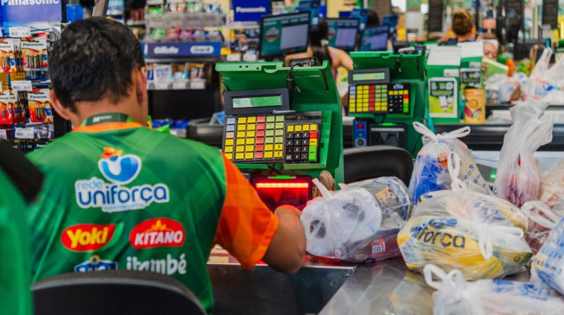 Imagem de apoio ilustrativo. Supermercado