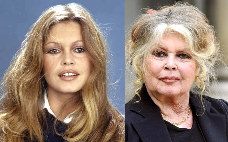 BRIGITTE BARDOT - Nascida em Paris em 28/9/1934, foi eleita em 2009 uma das 10 mais belas atrizes da história do cinema.  Símbolo sexual nos anos 1950 e 1960.  Estreou em 1954 e atuou até 1974, quando largou a carreira e dedicou-se ao ativismo em defesa de animais. 