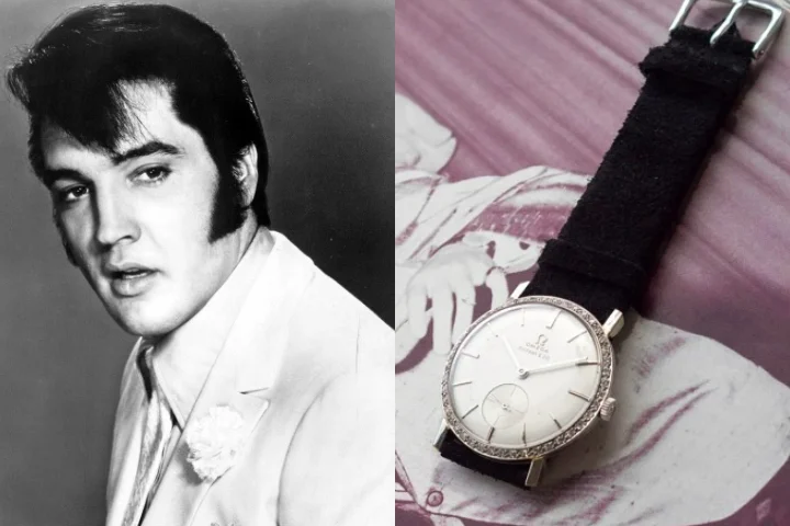Relógio de pulso de Elvis Presley – Um relógio da marca Omega feito em ouro branco e usado pelo Rei do Rock foi leiloado por US$ 1,8 milhão (cerca de R$ 10 milhões, na cotação atual).
