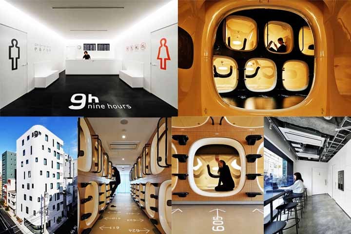 Um exemplo são os hotéis-cápsula, uma forma de hospedagem compacta e mais barata, e que ganhou popularidade global. 
