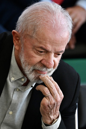 O presidente Luiz Inácio Lula da Silva entra em contradição ao se posicionar como liderança climática, mas incentivar a exploração de petróleo(Foto: Evaristo SA / AFP) O presidente Luiz Inácio Lula da Silva entra em contradição ao se posicionar como liderança climática, mas incentivar a exploração de petróleo(Foto: Evaristo SA / AFP)