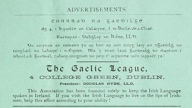  O irlandês gaético está na família do ramo celta das línguas indo-europeias. Tem maior predominância na Irlanda e Reino Unido. 