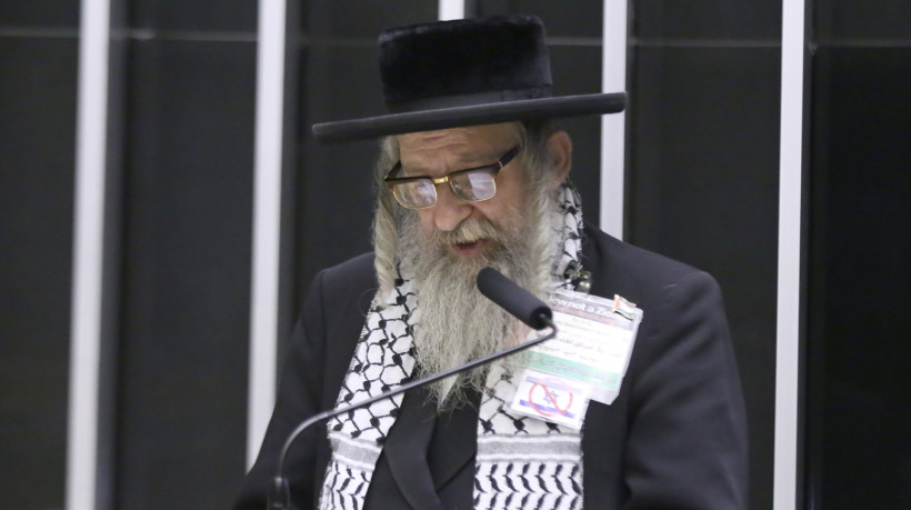 Homenagem aos 77 anos da Nakba, a catástrofe palestina. Monsenhor Rabino, Yisroel Dovid Weiss