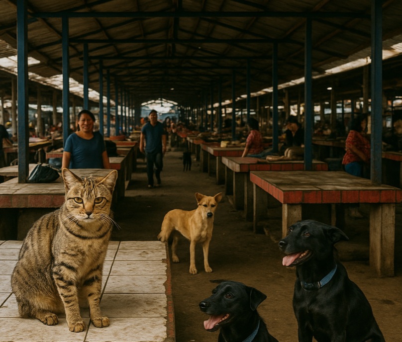 Em 2023, as autoridades da Indonésia anunciaram o fim do abate de cães e gatos no mercado de animais Tomohon Extreme Market, localizado na ilha de Sulawesi.