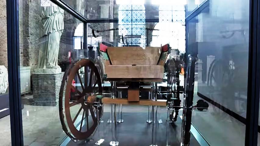 Por meio de uma nota divulgada, o Parque Arqueológico concluiu que a relíquia representa um achado único — até agora sem paralelo na Itália — em excelente estado de conservação. 