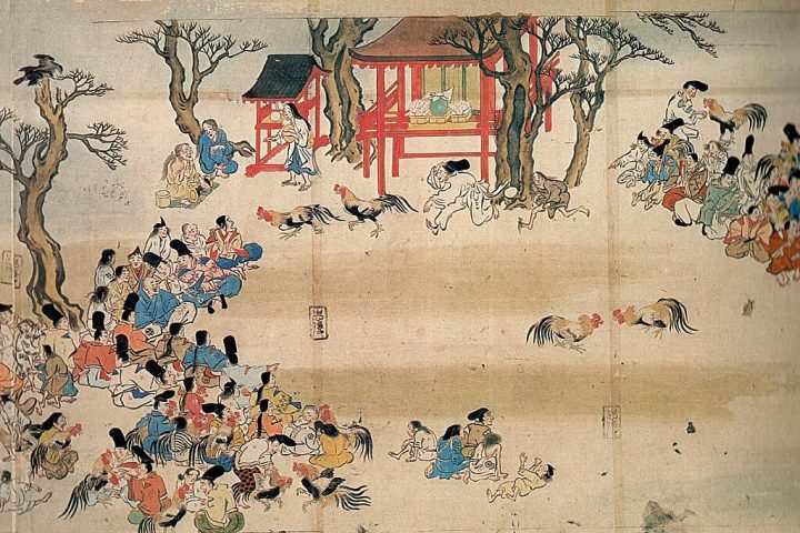 Os mangás têm origens que remontam ao século 12, com os rolos ilustrados, chamados de emaki.