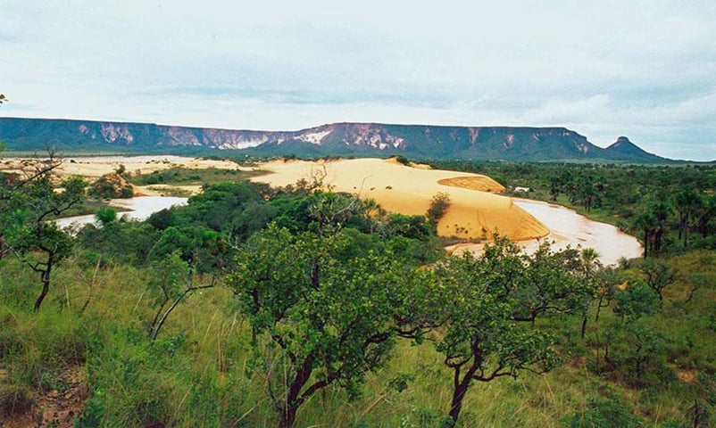 A área tem 1.589 km²e abrange nove municípios: Ponte Alta do Tocantins, Mateiros, São Félix do Tocantins, Lizarda, Rio Sono, Novo Acordo, Santa Tereza do Tocantins, Lagoa do Tocantins e Rio da Conceição 