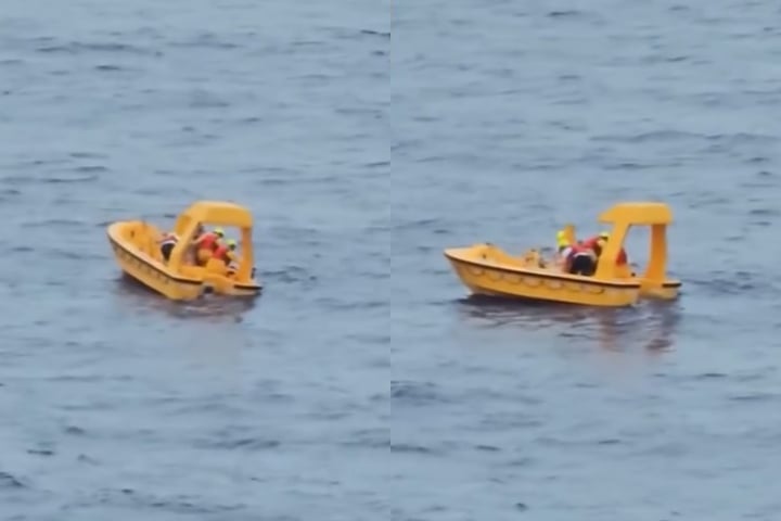 A equipe da Disney agiu rapidamente: em cerca de 20 minutos após o alerta de “homem ao mar”, os dois foram resgatados com sucesso.
