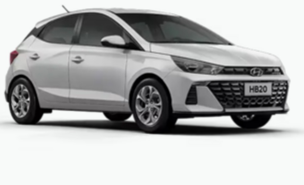 7. Hyundai HB20 Sense Plus 1.0 – Custando a partir de R$ 93.310, o Hyundai HB20 Sense Plus 1.0 vem com motor 1.0 Kappa de 80 cv e câmbio manual de 6 marchas.  Destaca-se por itens como seis airbags, controle de estabilidade e consumo eficiente, sendo uma escolha segura.  