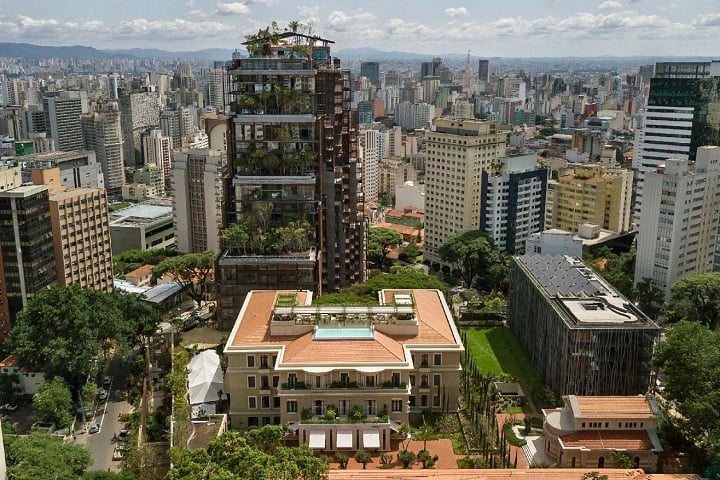 Um hotel de São Paulo teve uma de suas suítes eleita a melhor do mundo pelo prêmio HD Awards 2025, da revista Hospitality Design.
