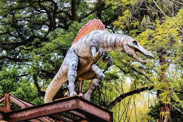 O Parque Terra dos Dinos, que fica em Miguel Pereira (RJ), recebeu uma certificaÃ§Ã£o internacional por seu modelo de turismo sustentÃ¡vel.