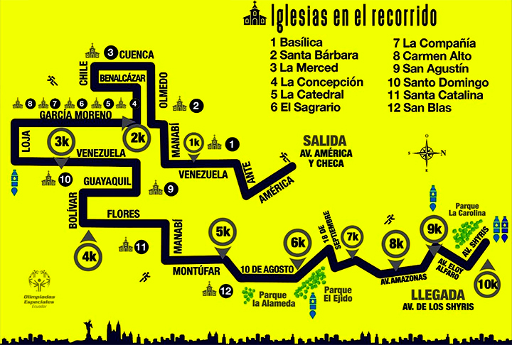 A ‘Ruta de las Iglesias’ consiste em um circuito turístico patrimonial estruturado em torno de 14 igrejas localizadas na região de Arica e Parinacota. O trajeto foi desenvolvido para promover o turismo e preservar o legado histórico-religioso do Norte do país 
