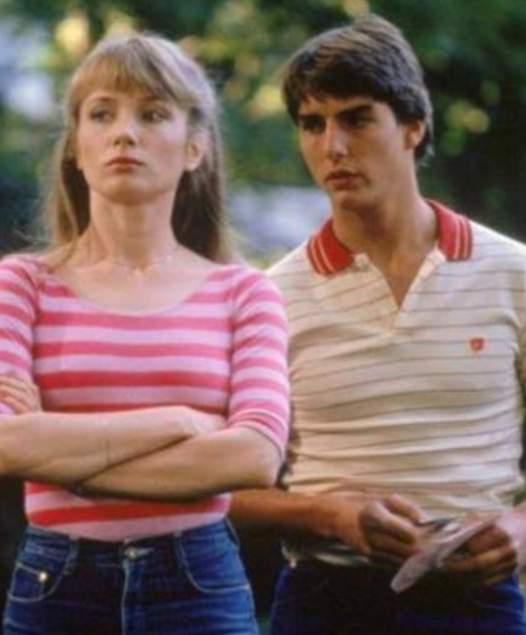 Cruise gravou A Lenda quando.tinha 22 anos. Antes ele havia atuado apenas em cinco filmes, sendo em Negócio Arriscado (1983) o seu primeiro papel de destaque. 