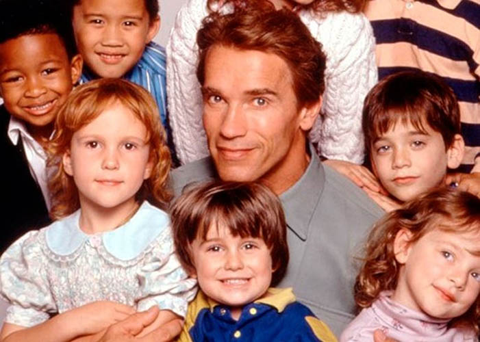 John Kimble, de Um Tira no Jardim de Infância. Lançado em 1990. 