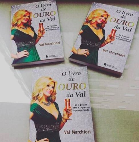 Em 2015, a empresária lançou um livro intitulado O Livro de Ouro da Val - 7 passos para a riqueza e prosperidade, uma autobiografia com elementos de autoajuda. 