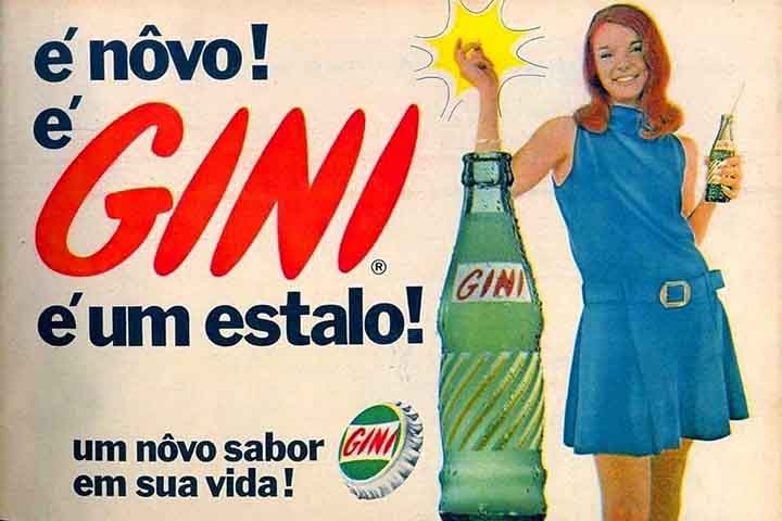 O Gini, assim como o Crush, seguem sendo comercializados fora do Brasil. O Gini na França e na Bélgica, e o Crush, nos Estados Unidos, Canadá e Reino Unido. 
