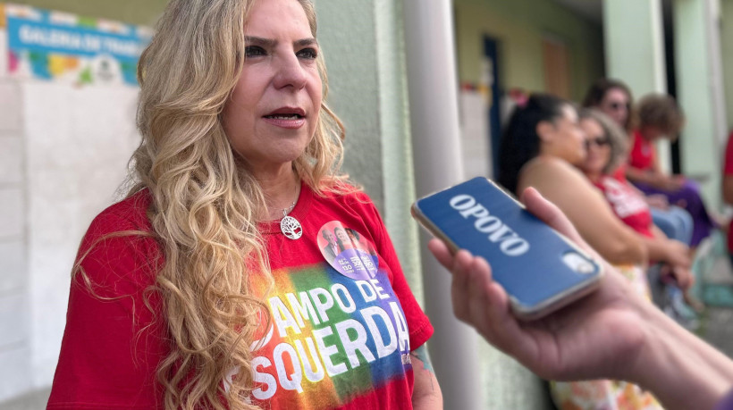 ￼LUIZIANNE Lins se uniu à missão que leva suprimentos a Gaza e foi detida por Israel