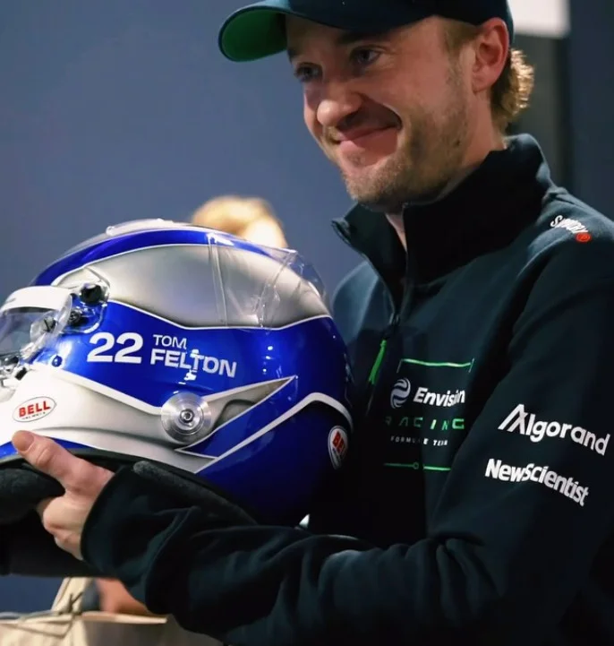 Felton expressou entusiasmo com a experiência e a chance de pilotar um carro de Fórmula E, descrevendo-a como um sonho realizado. 