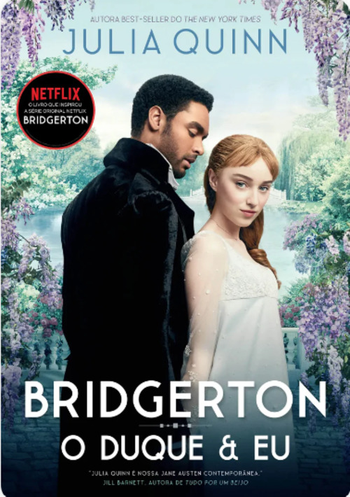 Simon e Daphne - O Duque e Eu, de Julia Quinn (2000) - O livro foi o primeiro de uma sequência que inspirou a série de TV Os Bridgertons, em 2020.  A história parte do plano da família de atrai pretendentes para a jovem Daphne, mantendo o duque Simon à distância. Mas o amor fala mais alto. 