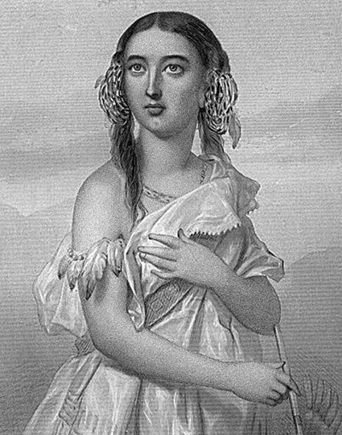 Seu verdadeiro nome era Matoaka, mas ela era mais conhecida pelo apelido Pocahontas, que significa pequena travessa ou mimada.