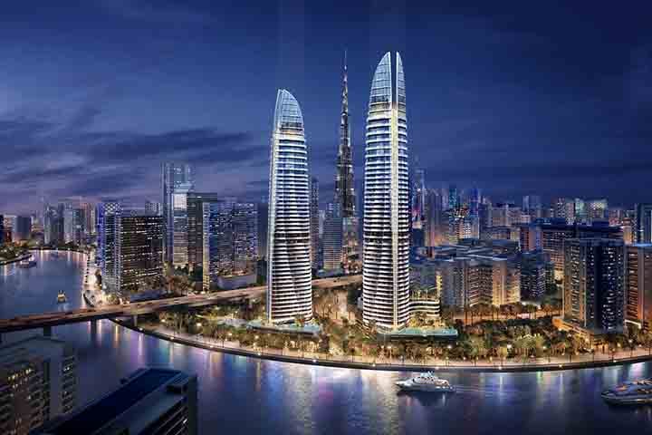 Com 335 metros, a Damac Heights ocupa a décima posição. O prédio impressiona pela fachada ondulada. Inaugurada em 2018, ela incorpora elementos modernos e oferece vista panorâmica da Marina.