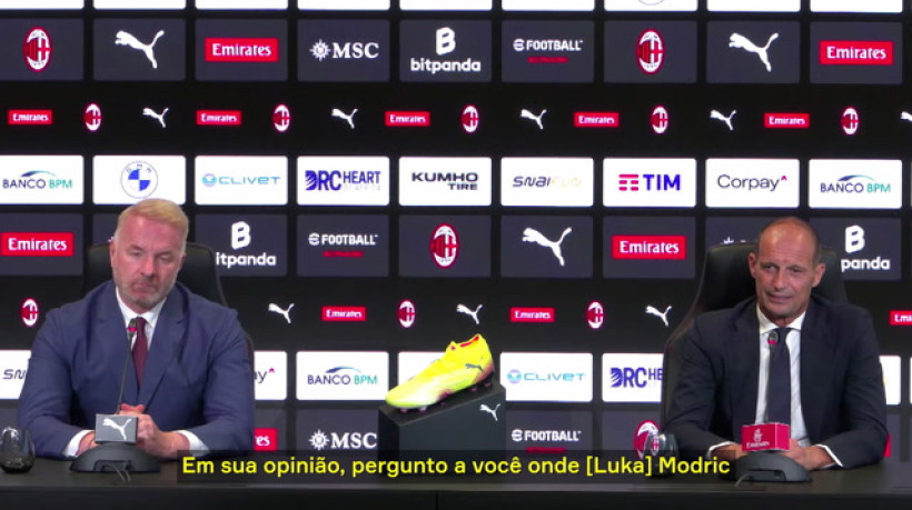 Allegri revela como Modric se encaixa em seus planos para o Milan