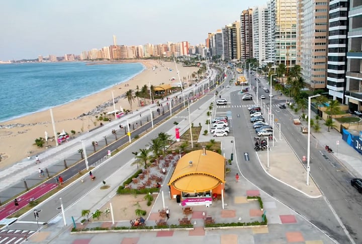 20º lugar: Fortaleza - O aluguel médio na capital do Ceará é R$ 32,61/m². A população da cidade é de 2,4 milhões, segundo dados do IBGE de 2022. 
