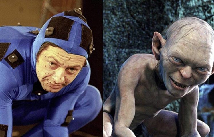 Na ocasião, o ator Andy Serkis ficou conhecido por dar vida a Gollum. 