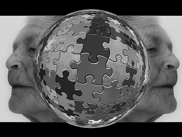 Dificuldade com a linguagem: Esquece palavras comuns, troca termos ou repete frases, dificultando a comunicação e causando frustração.