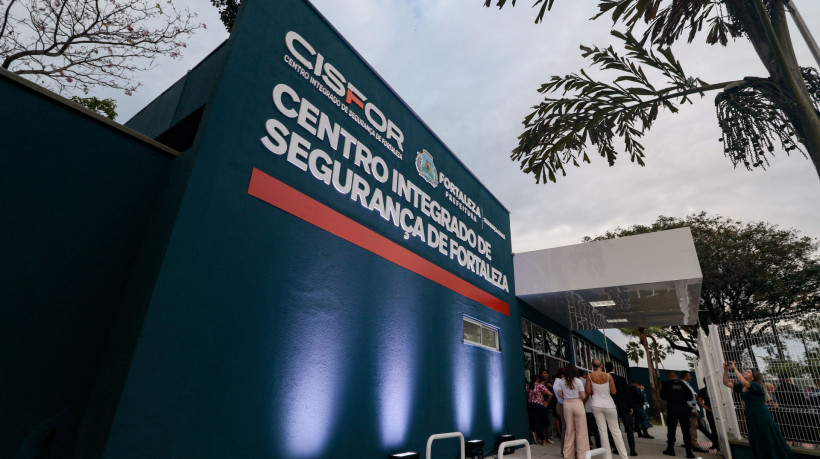 Prefeito Evandro Leitão entrega o Centro Integrado de Segurança de Fortaleza (Cisfor) e da nova sede da Guarda e da Secretaria Municipal da Segurança Cidadã