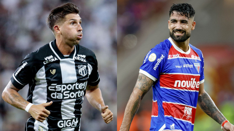Lucas Mugni e Brítez são dois dos estrangeiros de Ceará e Fortaleza