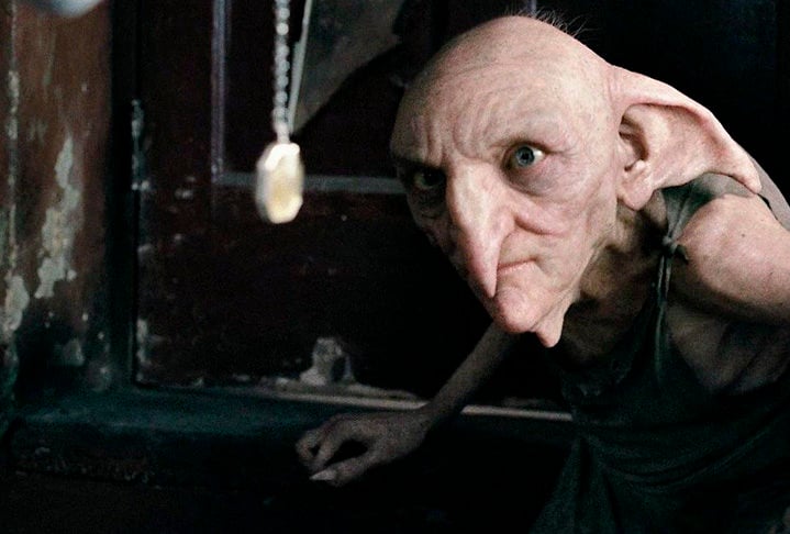 Timothy Bateson - Era a voz que dava vida ao elfo Monstro, empregado doméstico da casa de Sirius Black, racista e mal humorado.