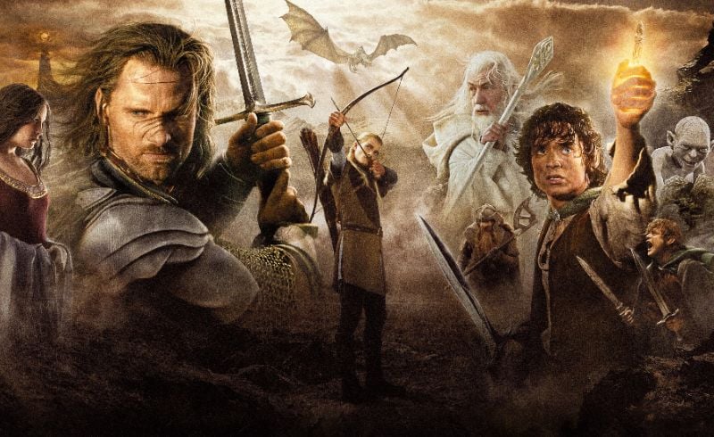 A trilogia O Senhor dos Anéis se encerra em 2003 com o lançamento de O Retorno do Rei. 