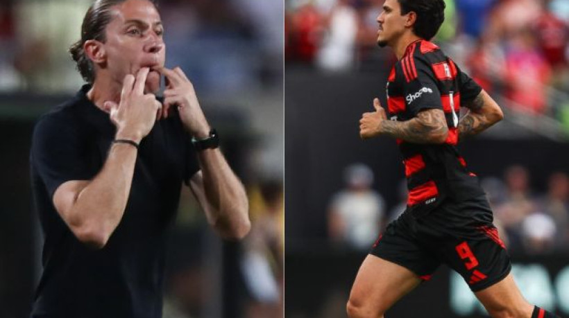 Filipe Luís fez duras críticas ao atacante Pedro após vitória do Flamengo contra o São Paulo. 