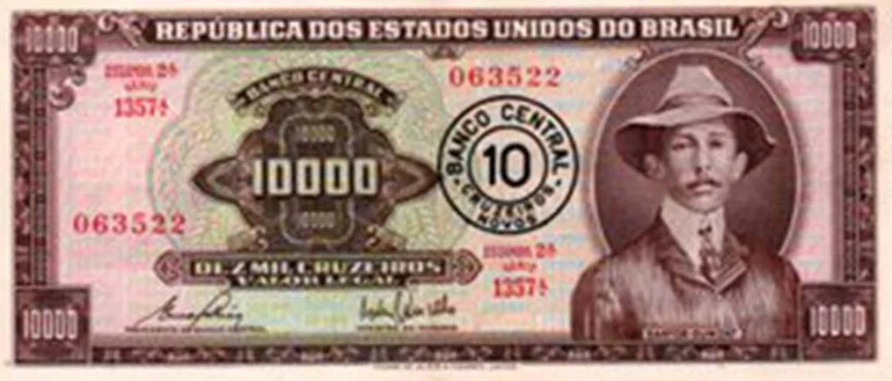 Cruzeiro Novo: Ficou em circulação por três anos, de 13 de fevereiro de 1967 a 14 de maio de 1970.