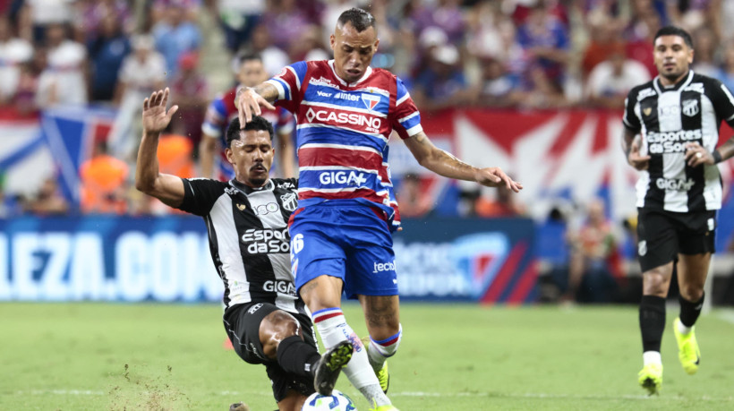 Imagens do Clássico-Rei, duelo entre Fortaleza e Ceará, da 13ª rodada do Campeonato Brasileiro 2025, realizado no domingo, 13 de julho de 2025, na Arena Castelão, em Fortaleza (CE)