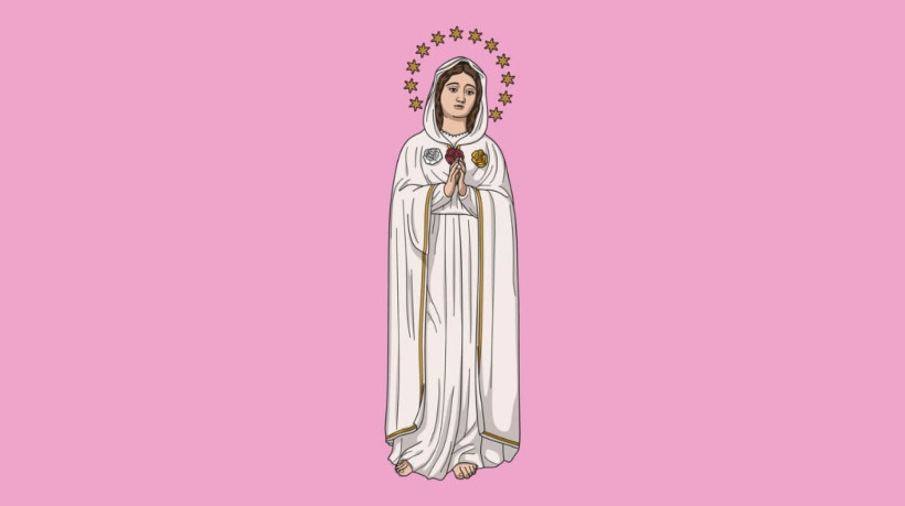 Nossa Senhora da Rosa Mística é um dos títulos dados à Virgem Maria (Imagem: Luis Fraga | Shutterstock) 
