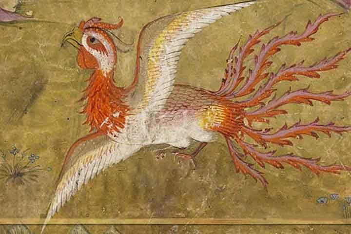 Os persas acreditavam no Simurgh, uma criatura sábia e curativa. Sua imagem lembra a fênix e está ligada ao saber e à proteção divina.