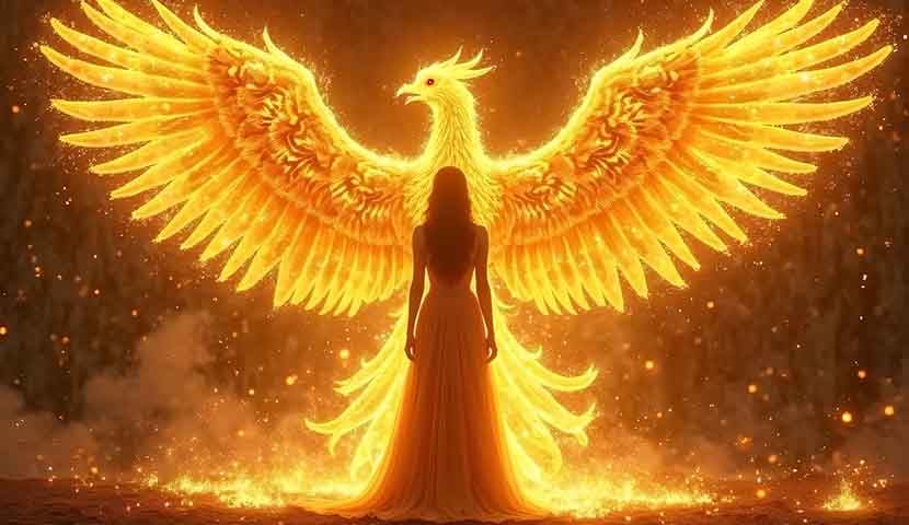 A fênix reforça temas como sacrifício e renascimento na saga. Ela não fala, mas age com sabedoria, fé e compaixão.