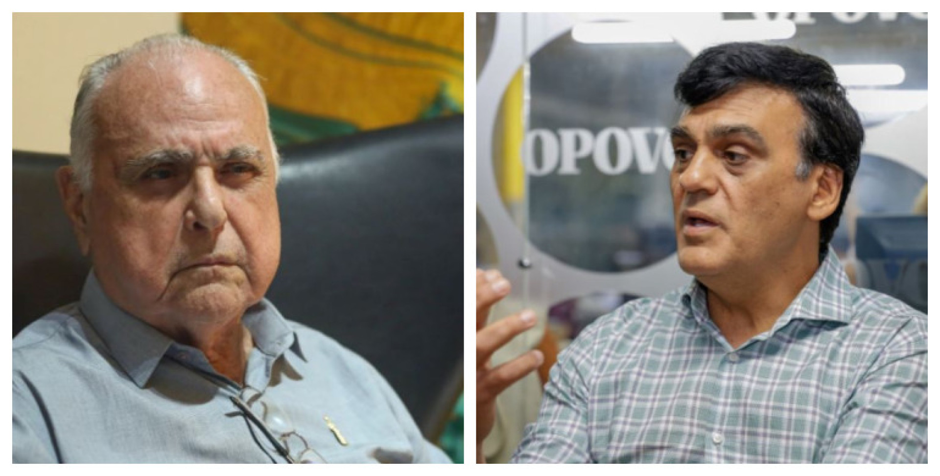 ￼ROBERTO Pessoa e Naumi Amorim, prefeitos de Maracanaú e Caucaia, respectivamente (Foto: João Filho Tavares/Fco Fontenele)