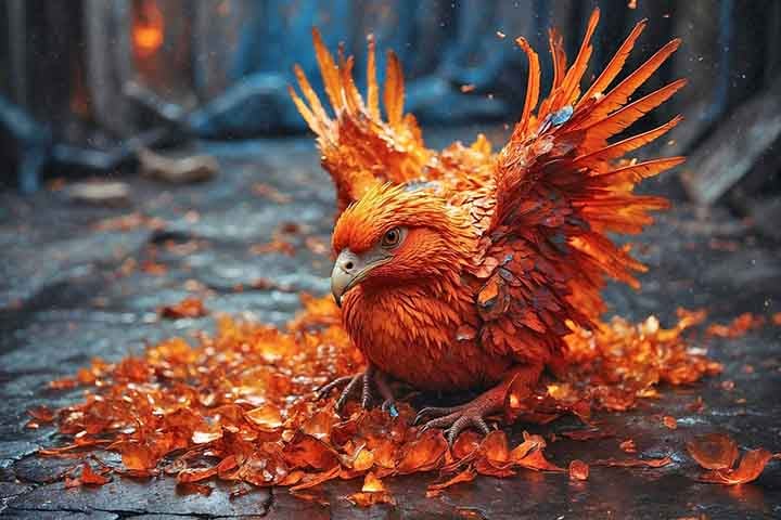 Mais que lenda, a fênix representa um desejo humano: recomeçar. Por isso, ela segue viva na imaginação de gerações pelo mundo.
