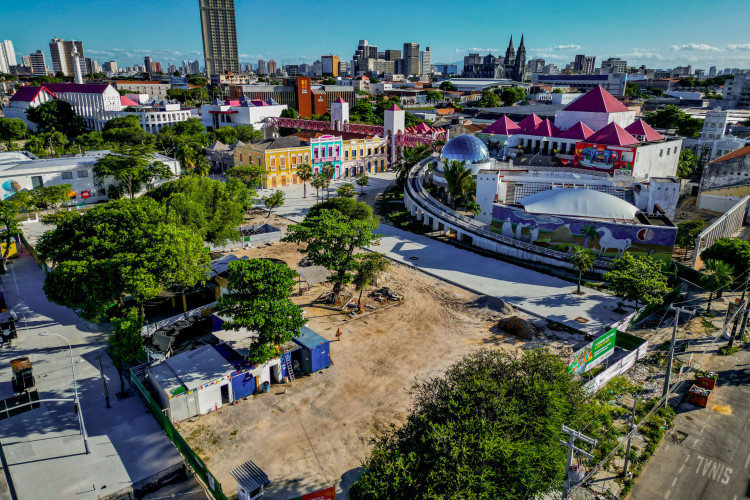 Fortaleza, CE, BR 14.07.25 Um ano da reforma da Praça do Dragão do Mar (Fco Fontenele/O POVO)
