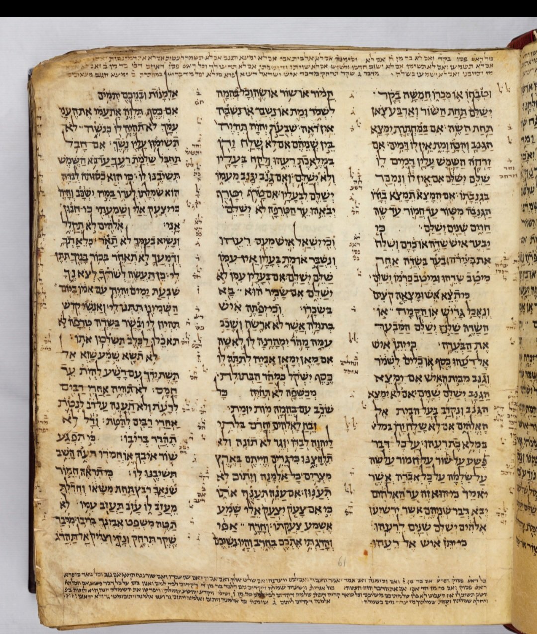 Datado do fim do século 5 ou início do século 10, o Codex Sassoon, como é chamado, foi descrito como “um dos textos mais importantes e singulares da história humana”.