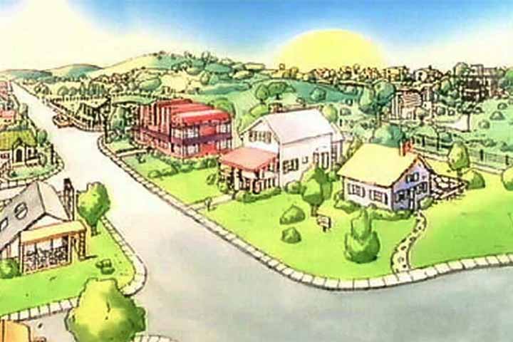 Bluffington é a cidade fictícia em que o desenho animado Doug se passa. Doug Funnie e sua família vivem no local, que é conhecido na série como a Capital Mundial dos Adesivos e foi fundado por um membro da Família Bluff.