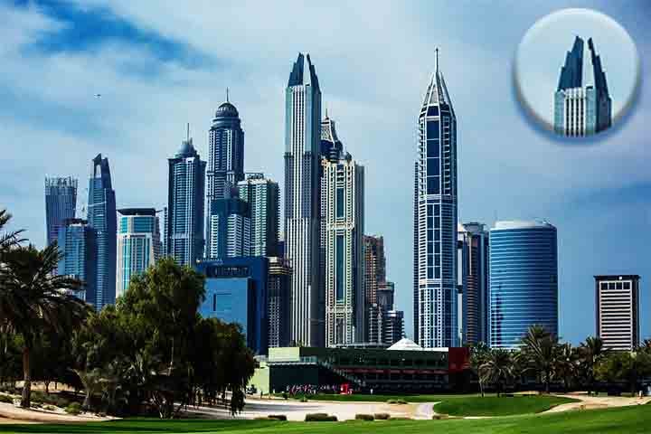 Apesar de sua imponência, o prédio enfrentou atrasos e disputas legais que afetaram sua ocupação. Ainda assim, seu visual clássico e simétrico contrasta com a ousadia de outras torres, oferecendo uma imponência sólida à orla da Dubai Marina.