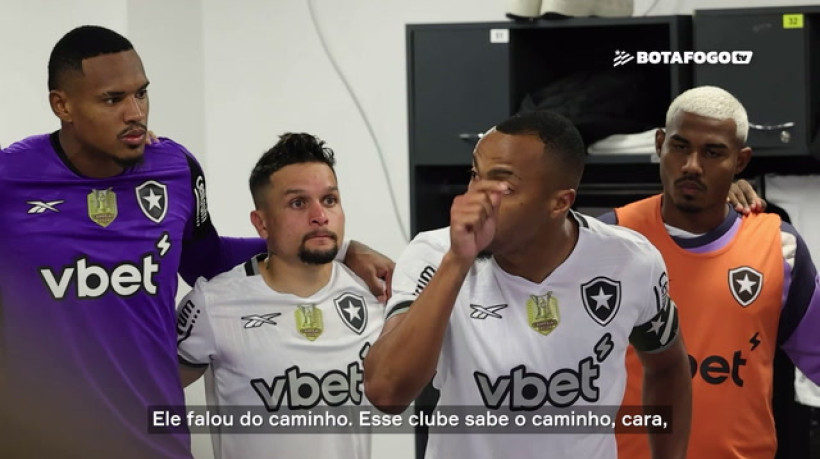 Marlon Freitas discursa no vestiário: 'Podemos e vamos fazer de novo!'